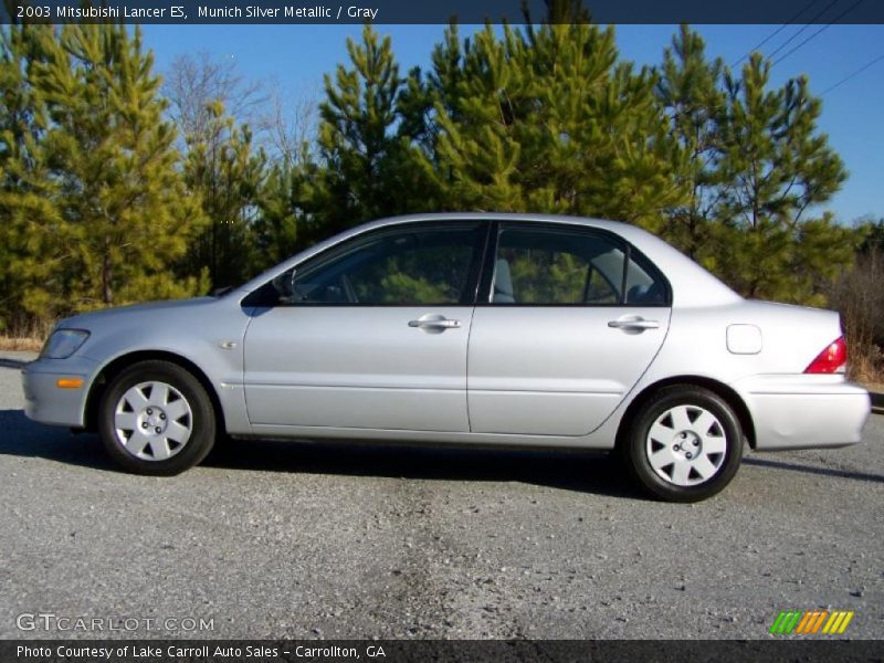 Munich Silver Metallic / Gray 2003 Mitsubishi Lancer ES