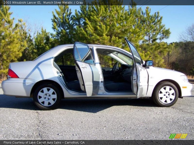 Munich Silver Metallic / Gray 2003 Mitsubishi Lancer ES