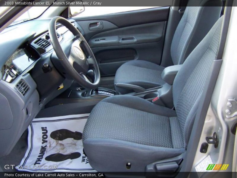 Munich Silver Metallic / Gray 2003 Mitsubishi Lancer ES