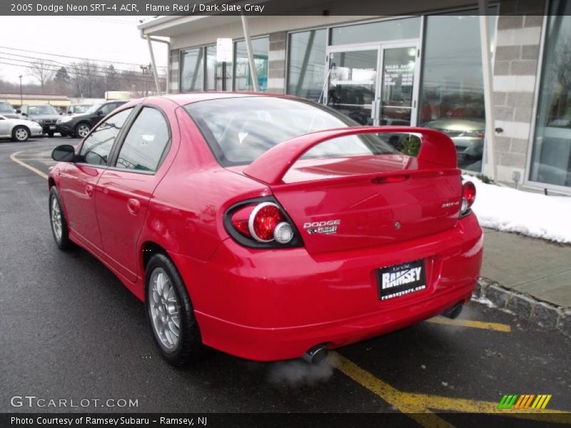  2005 Neon SRT-4 ACR Flame Red