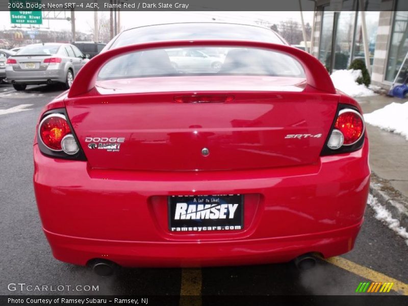  2005 Neon SRT-4 ACR Flame Red
