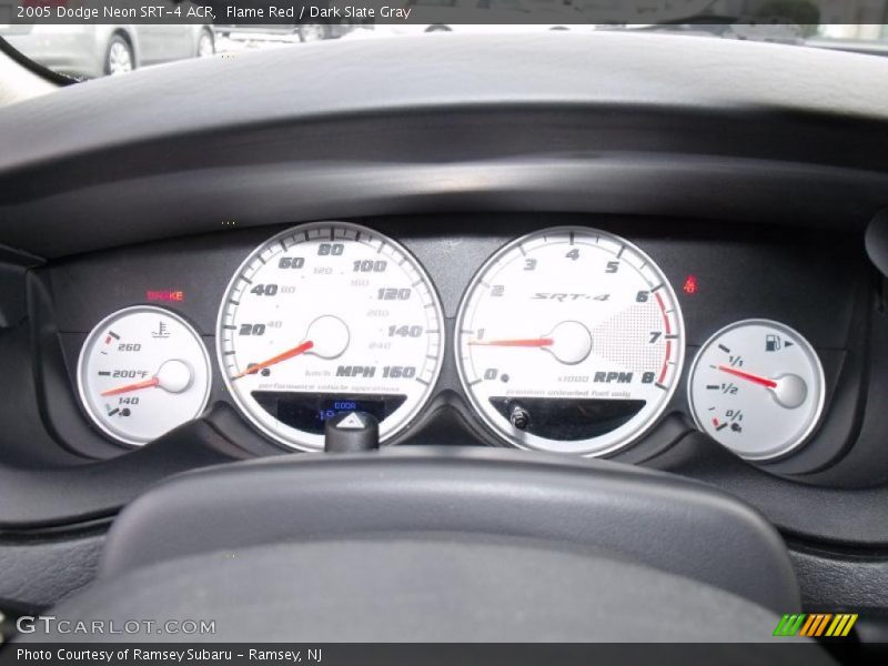  2005 Neon SRT-4 ACR SRT-4 ACR Gauges