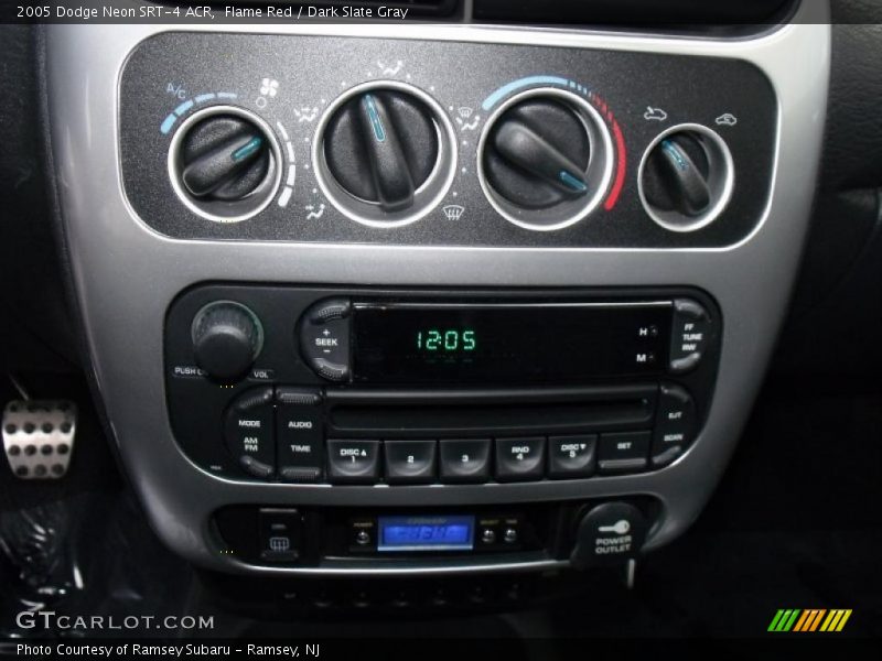 Flame Red / Dark Slate Gray 2005 Dodge Neon SRT-4 ACR