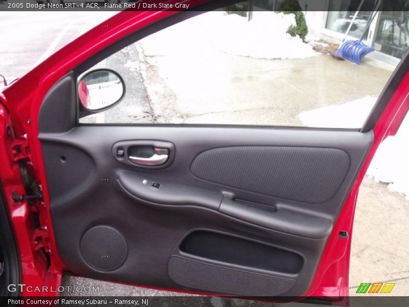 Flame Red / Dark Slate Gray 2005 Dodge Neon SRT-4 ACR