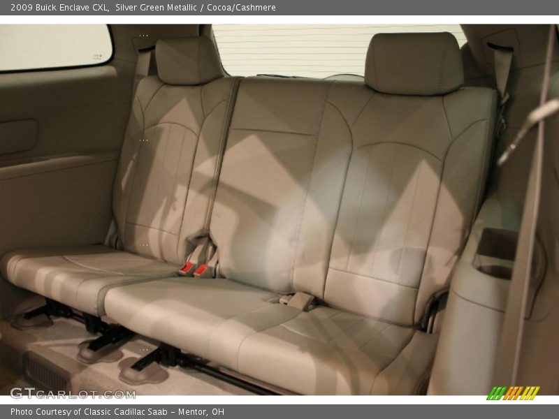 Silver Green Metallic / Cocoa/Cashmere 2009 Buick Enclave CXL