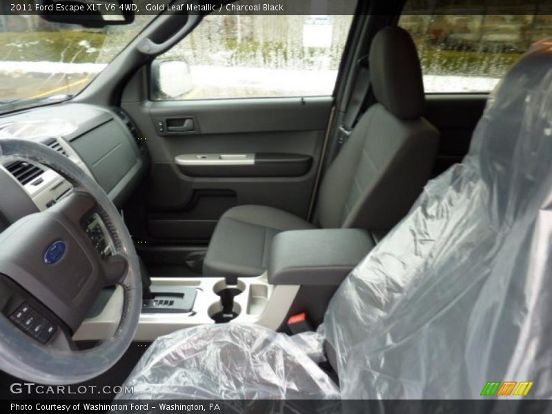 Gold Leaf Metallic / Charcoal Black 2011 Ford Escape XLT V6 4WD