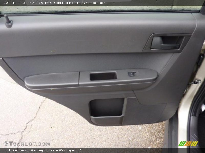 Gold Leaf Metallic / Charcoal Black 2011 Ford Escape XLT V6 4WD