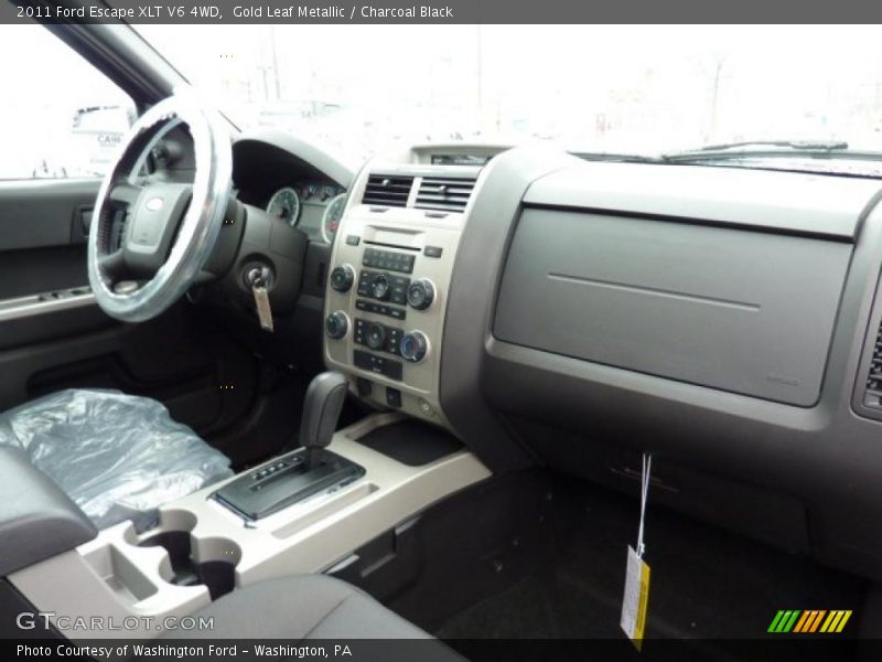 Gold Leaf Metallic / Charcoal Black 2011 Ford Escape XLT V6 4WD