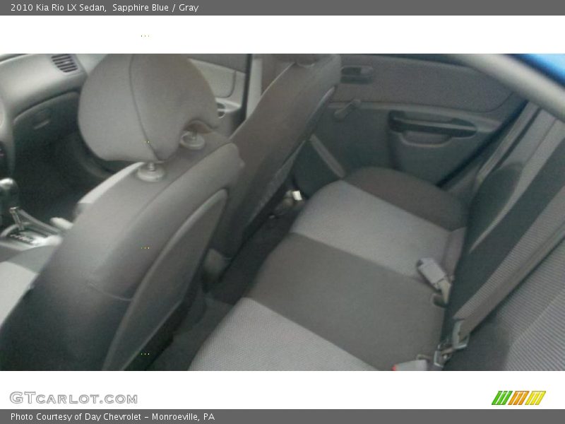 Sapphire Blue / Gray 2010 Kia Rio LX Sedan