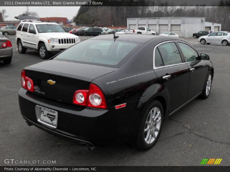 Black Granite Metallic / Ebony 2011 Chevrolet Malibu LTZ