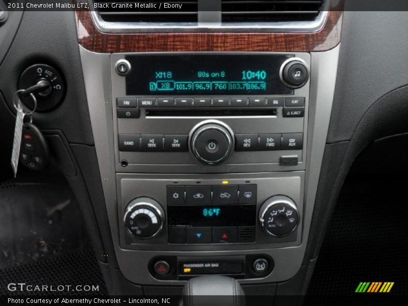 Controls of 2011 Malibu LTZ