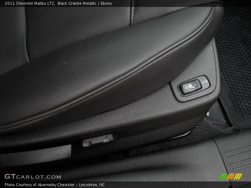Black Granite Metallic / Ebony 2011 Chevrolet Malibu LTZ