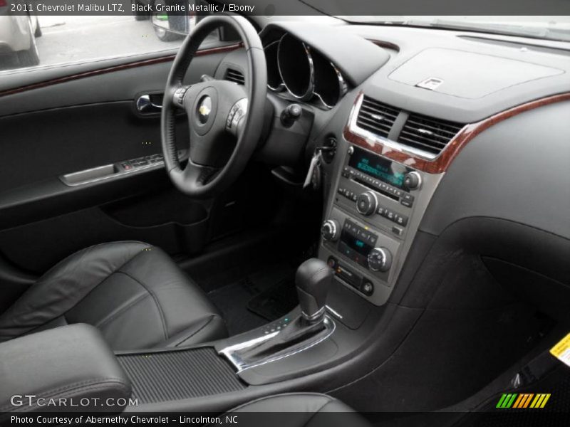 Black Granite Metallic / Ebony 2011 Chevrolet Malibu LTZ