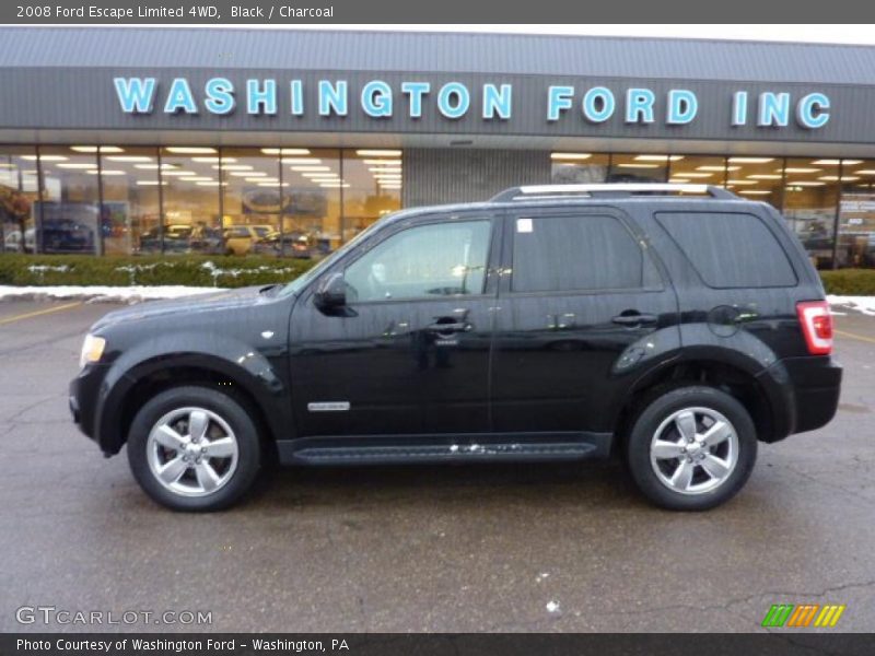 Black / Charcoal 2008 Ford Escape Limited 4WD