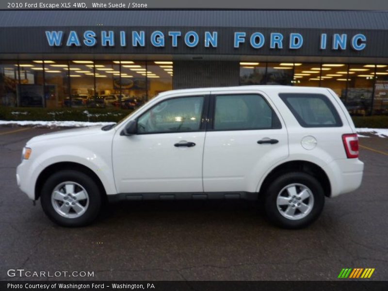 White Suede / Stone 2010 Ford Escape XLS 4WD
