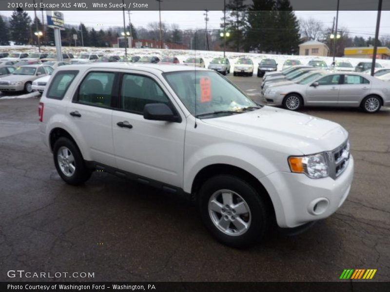 White Suede / Stone 2010 Ford Escape XLS 4WD