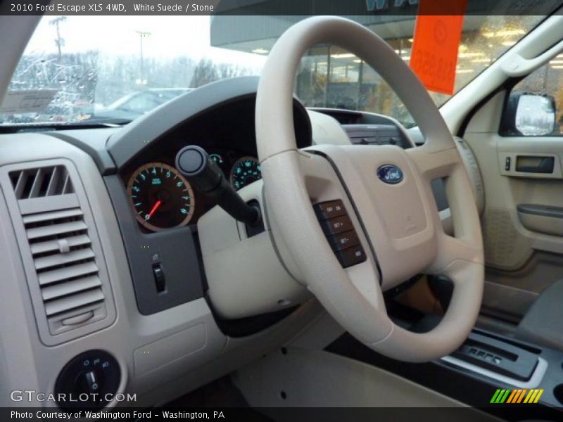 White Suede / Stone 2010 Ford Escape XLS 4WD