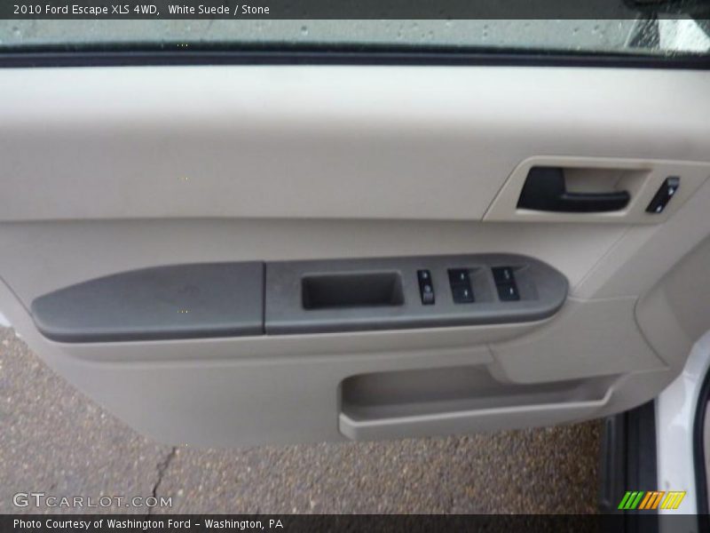 White Suede / Stone 2010 Ford Escape XLS 4WD