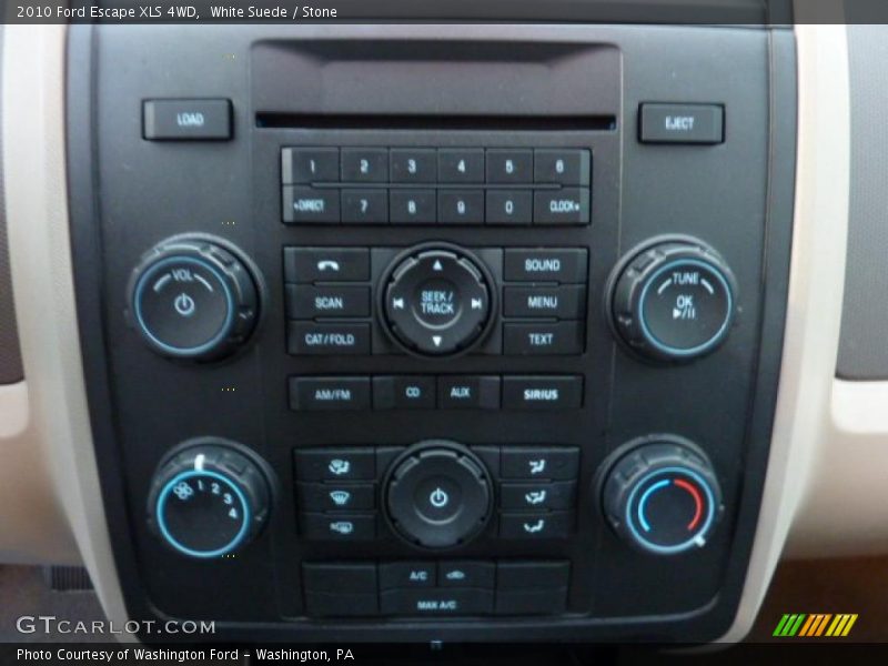 White Suede / Stone 2010 Ford Escape XLS 4WD