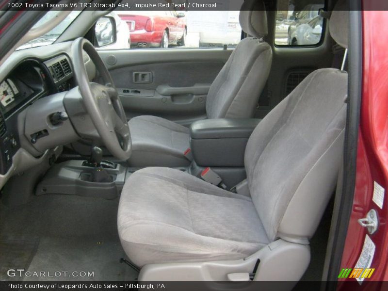 Impulse Red Pearl / Charcoal 2002 Toyota Tacoma V6 TRD Xtracab 4x4