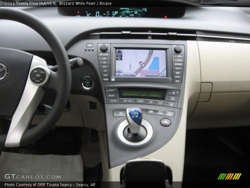 Controls of 2011 Prius Hybrid III