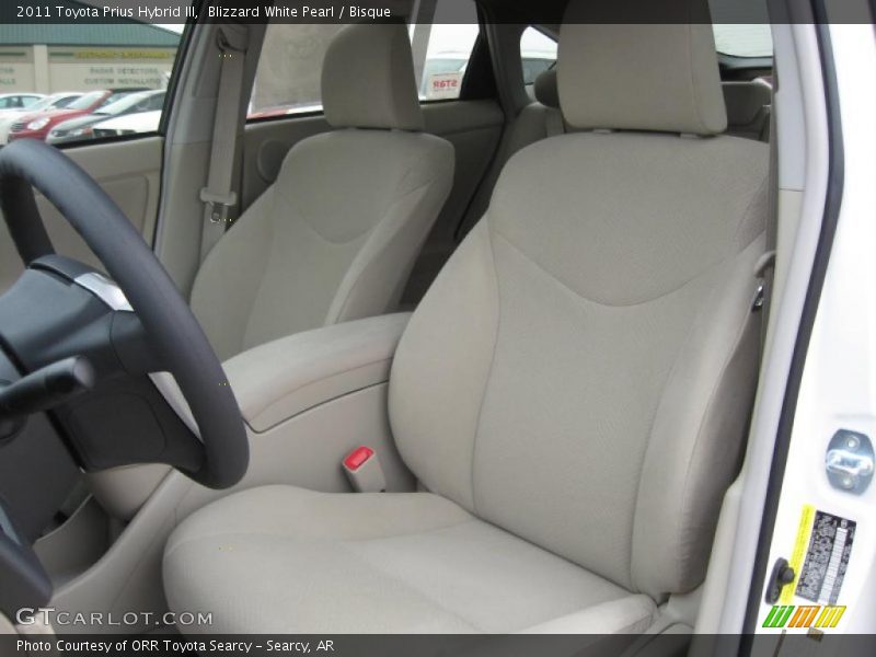  2011 Prius Hybrid III Bisque Interior