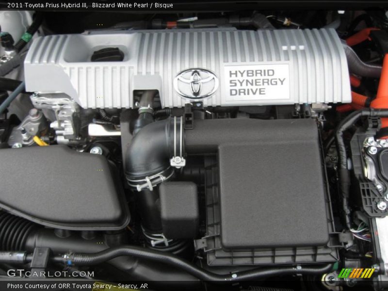  2011 Prius Hybrid III Engine - 1.8 Liter DOHC 16-Valve VVT-i 4 Cylinder Gasoline/Electric Hybrid