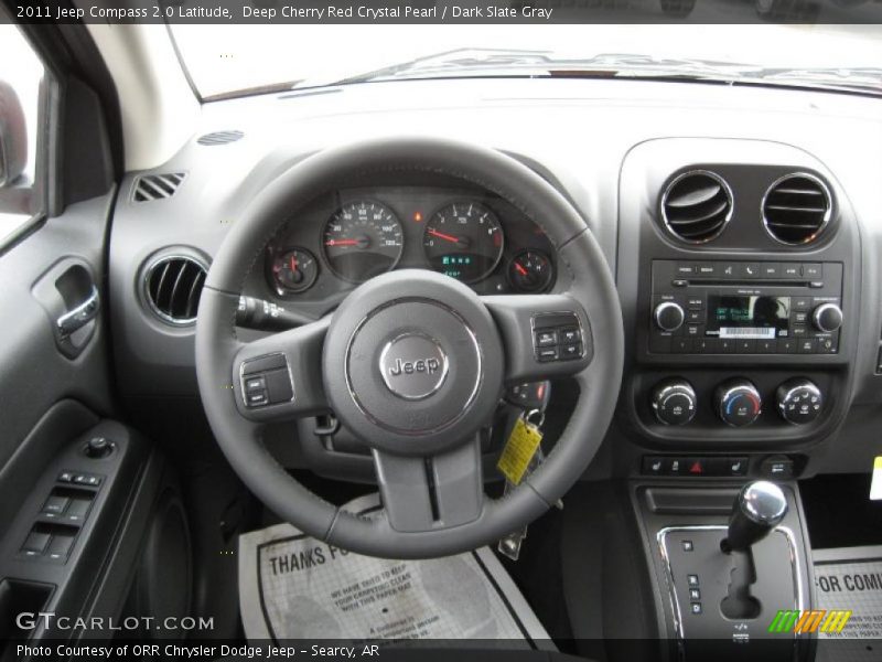 Dashboard of 2011 Compass 2.0 Latitude