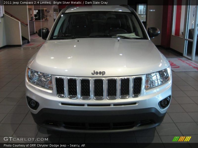 Bright Silver Metallic / Dark Slate Gray 2011 Jeep Compass 2.4 Limited