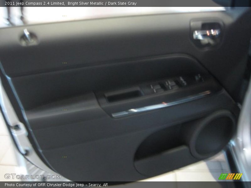 Bright Silver Metallic / Dark Slate Gray 2011 Jeep Compass 2.4 Limited