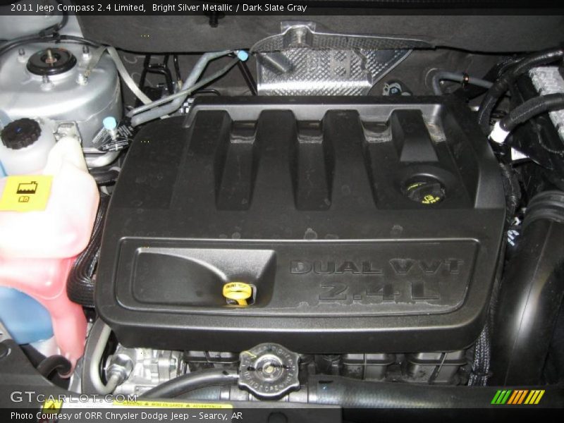 Bright Silver Metallic / Dark Slate Gray 2011 Jeep Compass 2.4 Limited