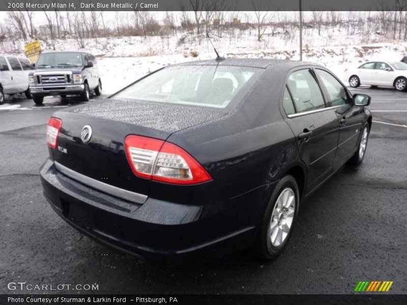 Dark Blue Metallic / Camel 2008 Mercury Milan I4