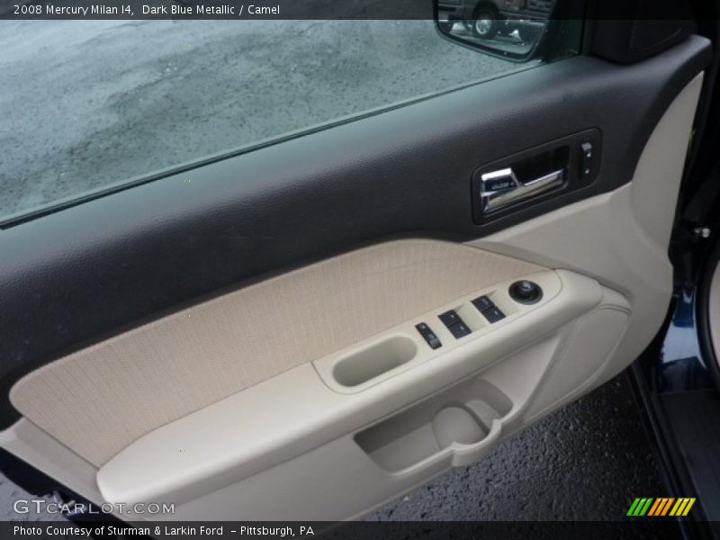 Dark Blue Metallic / Camel 2008 Mercury Milan I4