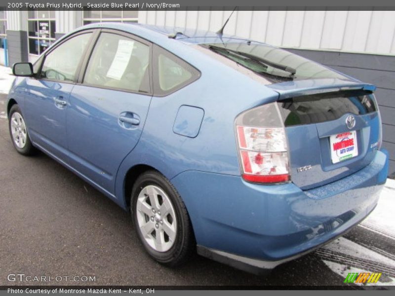 Seaside Blue Pearl / Ivory/Brown 2005 Toyota Prius Hybrid
