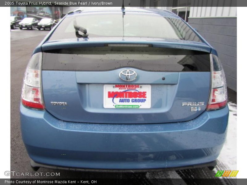 Seaside Blue Pearl / Ivory/Brown 2005 Toyota Prius Hybrid