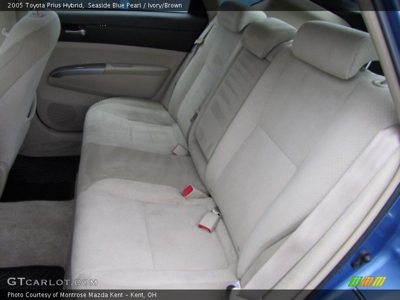 Seaside Blue Pearl / Ivory/Brown 2005 Toyota Prius Hybrid