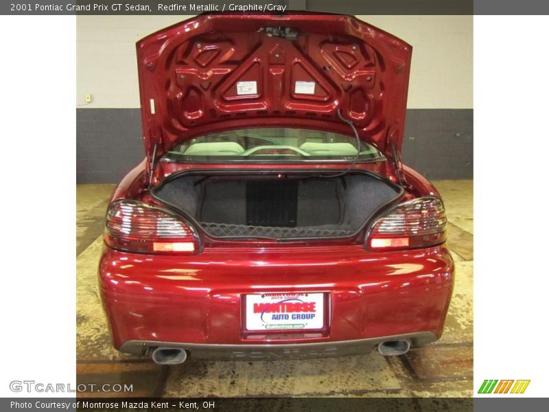 Redfire Metallic / Graphite/Gray 2001 Pontiac Grand Prix GT Sedan