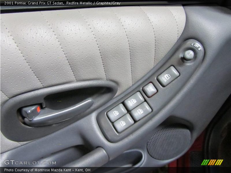 Redfire Metallic / Graphite/Gray 2001 Pontiac Grand Prix GT Sedan