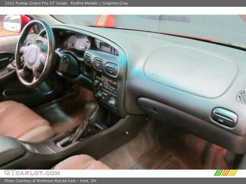 Redfire Metallic / Graphite/Gray 2001 Pontiac Grand Prix GT Sedan