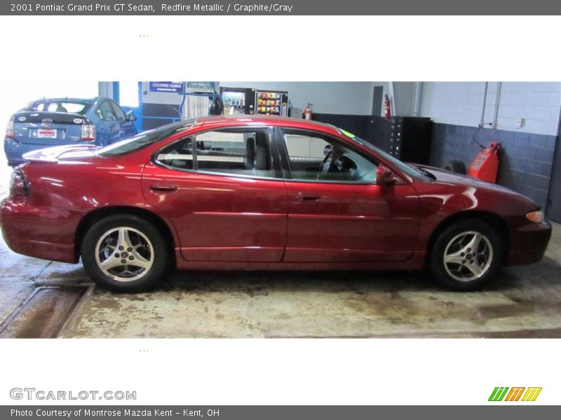 Redfire Metallic / Graphite/Gray 2001 Pontiac Grand Prix GT Sedan