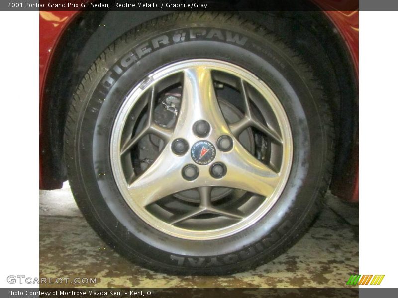 Redfire Metallic / Graphite/Gray 2001 Pontiac Grand Prix GT Sedan