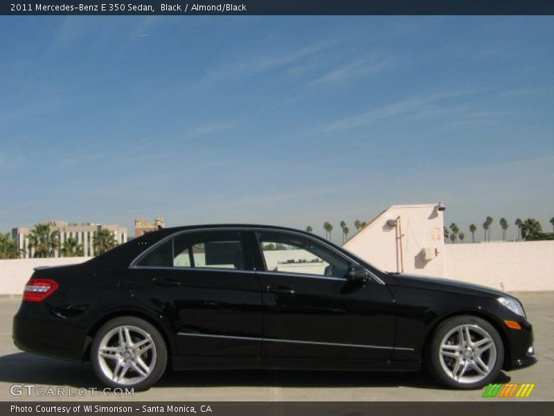 Black / Almond/Black 2011 Mercedes-Benz E 350 Sedan