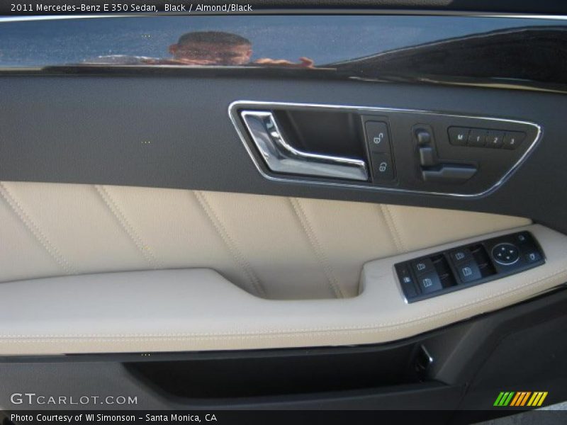 Black / Almond/Black 2011 Mercedes-Benz E 350 Sedan