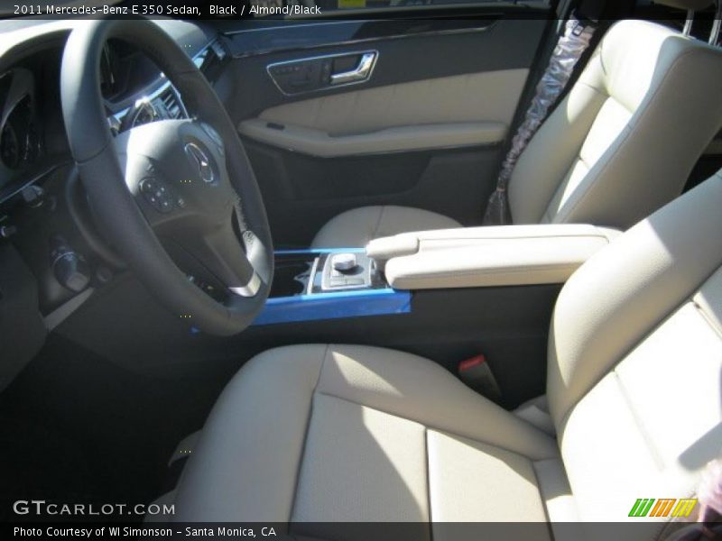 Black / Almond/Black 2011 Mercedes-Benz E 350 Sedan