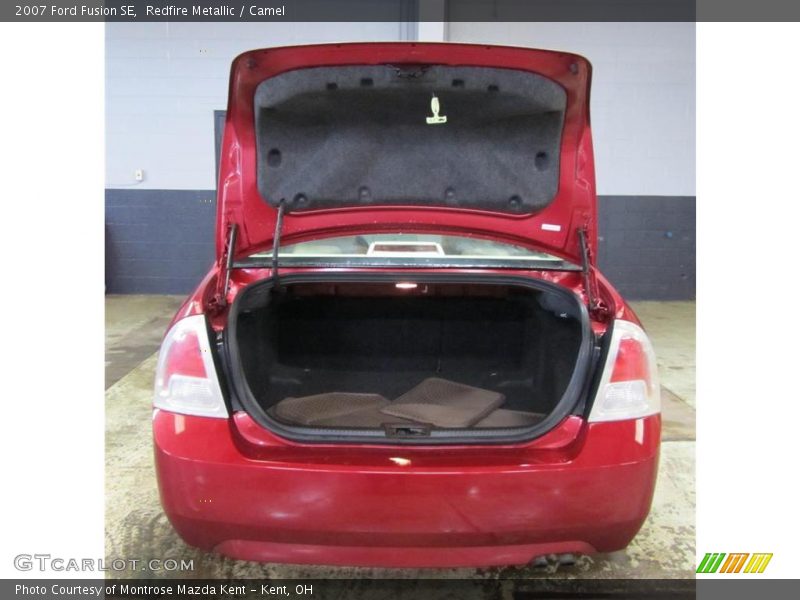Redfire Metallic / Camel 2007 Ford Fusion SE