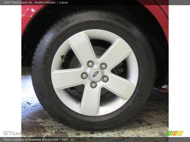 Redfire Metallic / Camel 2007 Ford Fusion SE