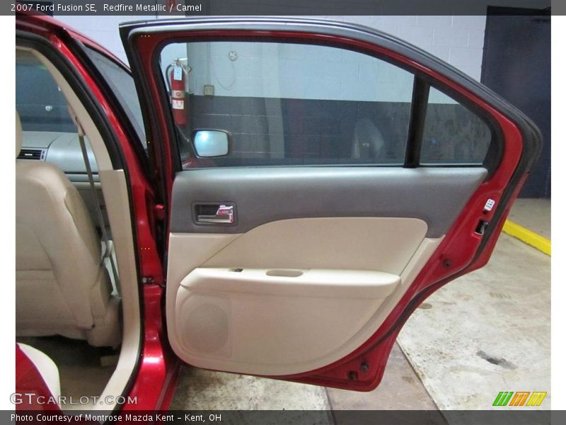 Redfire Metallic / Camel 2007 Ford Fusion SE