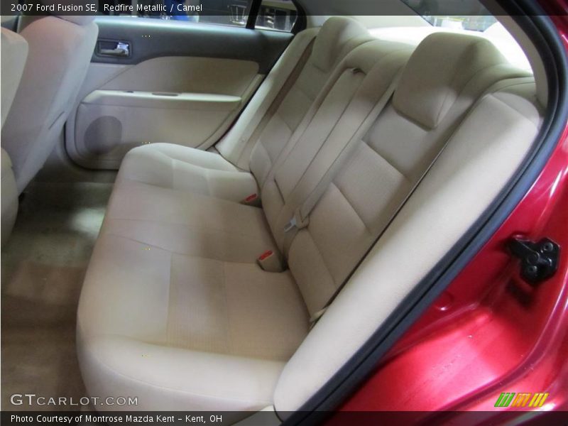Redfire Metallic / Camel 2007 Ford Fusion SE