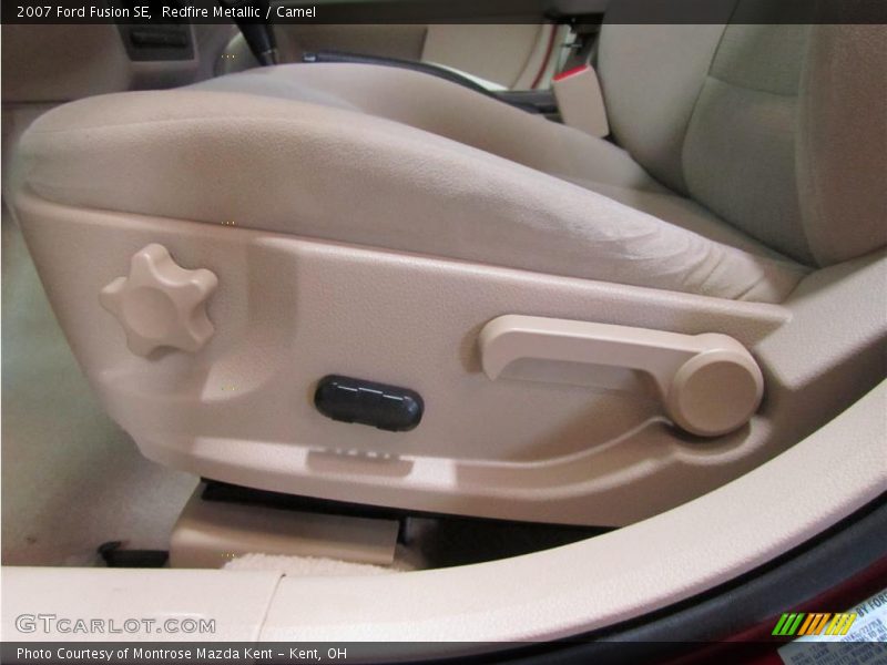 Redfire Metallic / Camel 2007 Ford Fusion SE