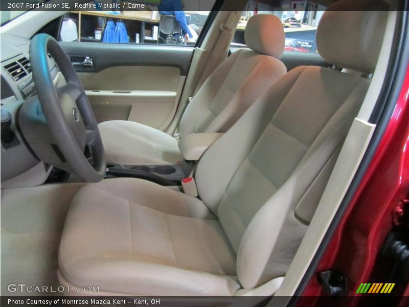 Redfire Metallic / Camel 2007 Ford Fusion SE